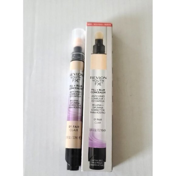 Revlon Other - Revlon Youth Fx Fill + Blur Concealer 01 Fair 0.11 Fluid Ounce NEW
